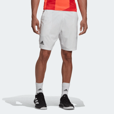 Adidas Mens 2 in 1 HEAT.RDY Tennis Shorts - White
