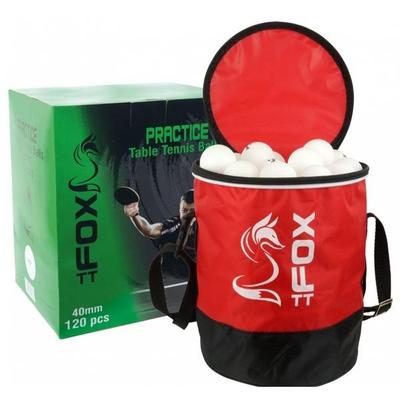 Fox Practice Table Tennis Balls & Bag - Pack 120 balls