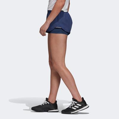 Adidas Womens Club Shorts - Tech Indigo - main image