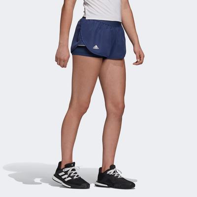 Adidas Womens Club Shorts - Tech Indigo - main image