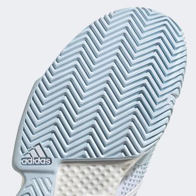 Adidas Womens SoleCourt Tennis Shoes - Cloud White/Sky Tint - main image