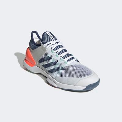 Adidas Mens Adizero Ubersonic 2.0 Tennis Shoes - White - main image