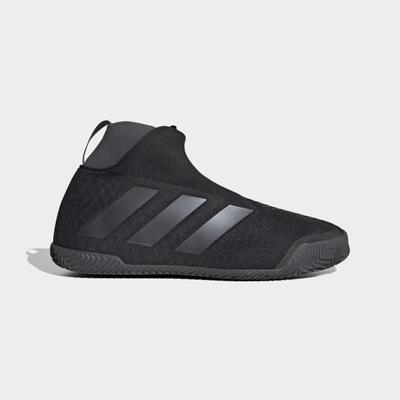 Adidas Mens Stycon Clay Tennis Shoes - Core Black - main image