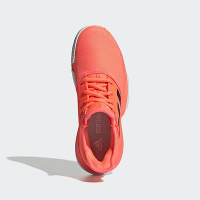 Adidas Kids SoleCourt Tennis Shoes - Orange - main image