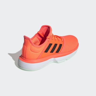 Adidas Kids SoleCourt Tennis Shoes - Orange - main image