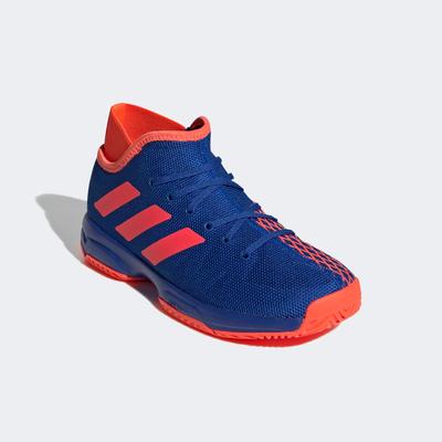 Adidas Kids Phenom Tennis Shoes - Collegiate Royal/Solar Red - main image