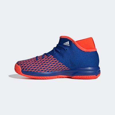 Adidas Kids Phenom Tennis Shoes - Collegiate Royal/Solar Red - main image