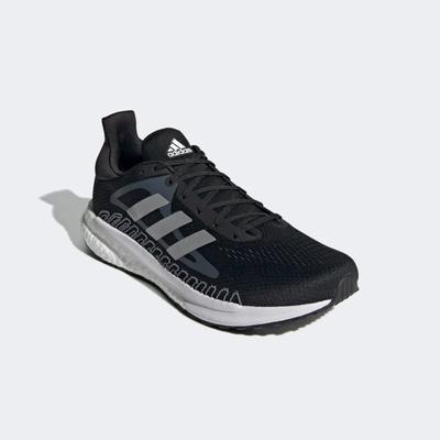 Adidas Mens Solar Glide 3 Running Shoes - Core Black/Blue Oxide - main image