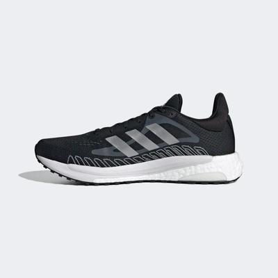 Adidas Mens Solar Glide 3 Running Shoes - Core Black/Blue Oxide - main image