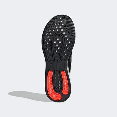 Adidas Mens Galaxar Running Shoes - Core Black/Solar Red