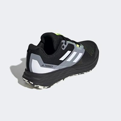 Adidas Mens Terrex Two Flow Trail Running Shoes - Core Black - main image