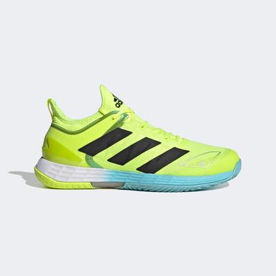 Adidas Mens Adizero Ubersonic 4 Tennis Shoes - Solar Yellow - main image