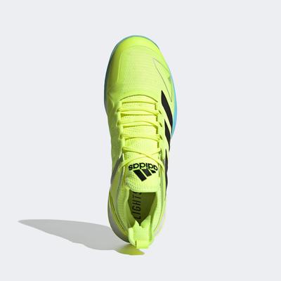 Adidas Mens Adizero Ubersonic 4 Tennis Shoes - Solar Yellow - main image