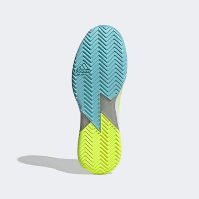 Adidas Mens Adizero Ubersonic 4 Tennis Shoes - Solar Yellow - main image