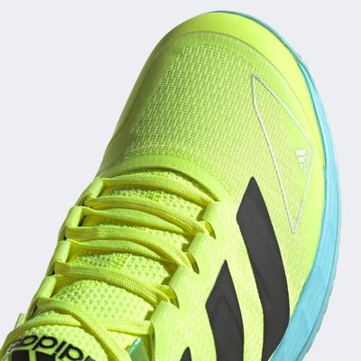 Adidas Mens Adizero Ubersonic 4 Tennis Shoes - Solar Yellow - main image