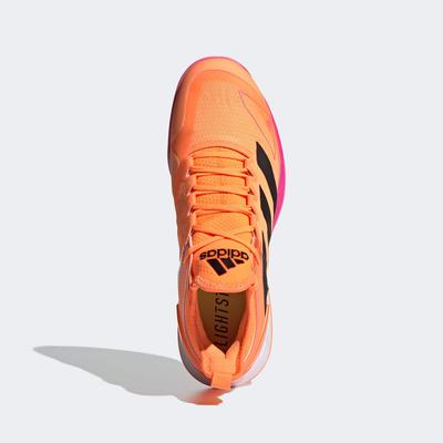 Adidas Mens Adizero Ubersonic 4 Tennis Shoes - Screaming Orange - main image