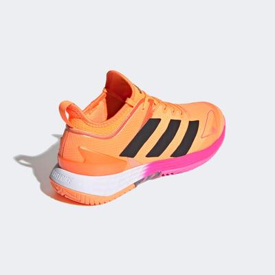 Adidas Mens Adizero Ubersonic 4 Tennis Shoes - Screaming Orange