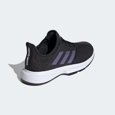 Adidas Mens GameCourt Tennis Shoes - Core Black - main image