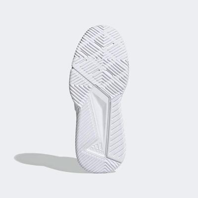 Adidas Womens Court Team Bounce Indoor Court Shoes -  White/Black - main image