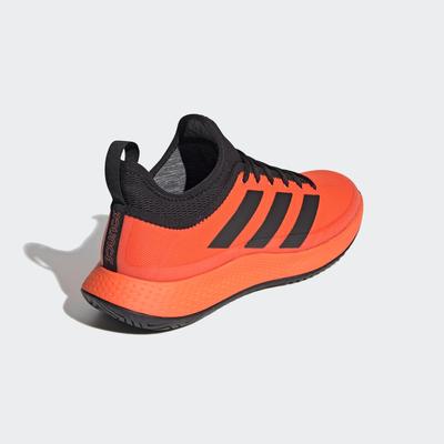 Adidas Mens Defiant Generation Tennis Shoes - Solar Red/Black - main image