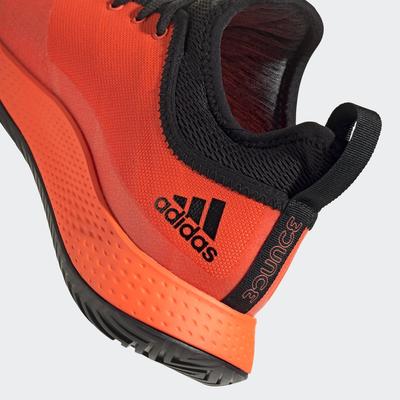 Adidas Mens Defiant Generation Tennis Shoes - Solar Red/Black - main image