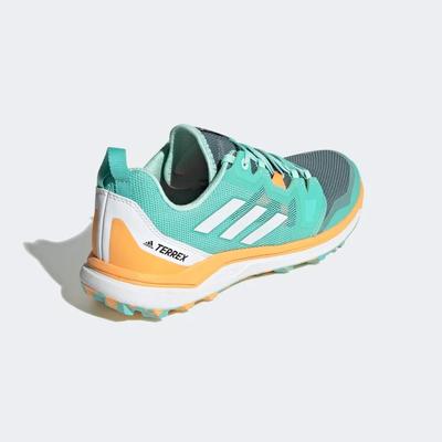 Adidas Womens Terrex Agravic Trail Running Shoes - Hazy Emerald - main image