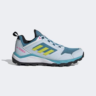 Adidas Womens Terrex Agravic TR Trail Running Shoes - Hazy Blue - main image