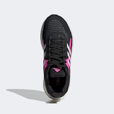 Adidas Womens Solar Glide 3 Running Shoes - Core Black/Screaming Pink - main image