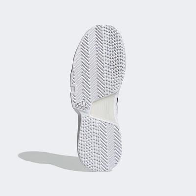 Adidas Mens CourtJam Bounce Tennis Shoes - Cloud White/Core Black - main image