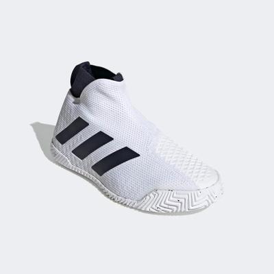 Adidas Mens Stycon Tennis Shoes - White - main image