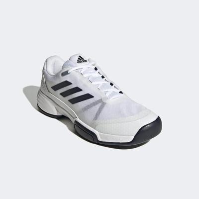 Adidas Mens Club Carpet Tennis Shoes - White/Black - main image