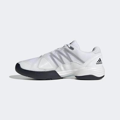 Adidas Mens Club Carpet Tennis Shoes - White/Black