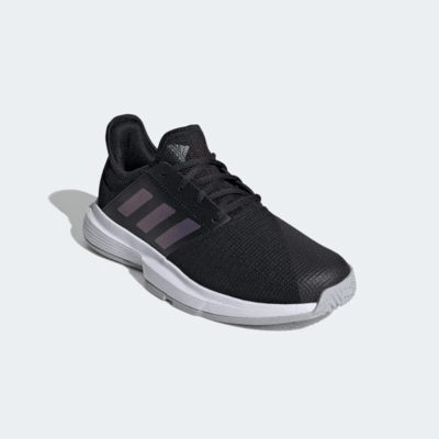 Adidas Womens GameCourt Tennis Shoes - Core Black - main image