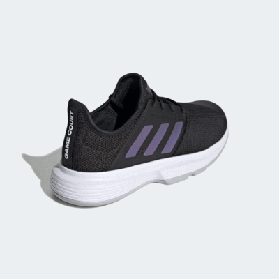 Adidas Womens GameCourt Tennis Shoes - Core Black - main image