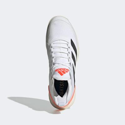 Adidas Mens Adizero Ubersonic 4 Tennis Shoes - Cloud White
