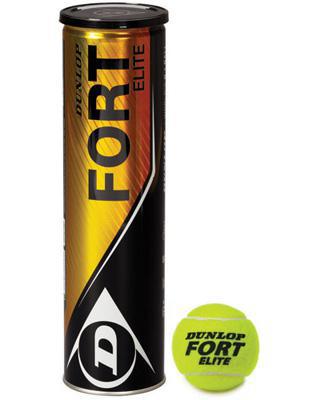 Dunlop Fort Elite Tennis Balls (4 Ball Can) Quantity Deals - main image