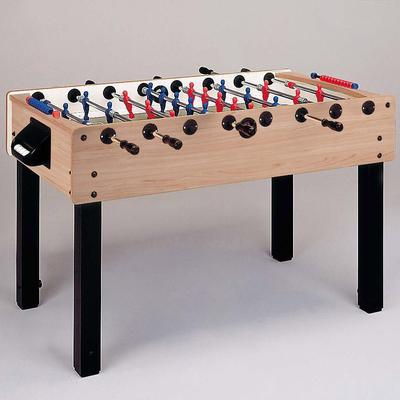 Garlando G-100 Indoor Football Table with Telescopic Rods - Maple - main image
