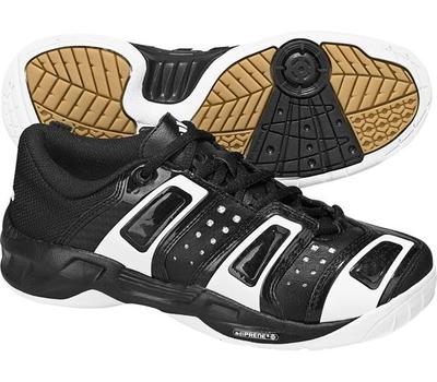 Adidas Kids Court Stabil IV Indoor Shoes - Black/White - main image