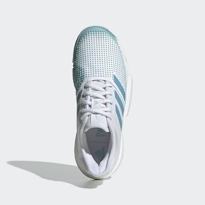 Adidas Womens SoleCourt Parley Tennis Shoes - Blue Spirit/White - main image