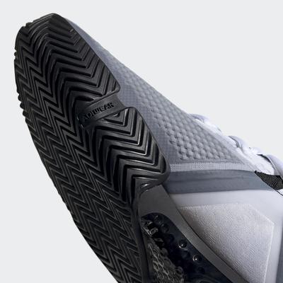 Adidas Mens SoleMatch Bounce Tennis Shoes - White/Core Black - main image