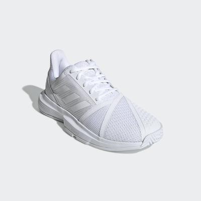 Adidas Womens CourtJam Tennis Shoes - White