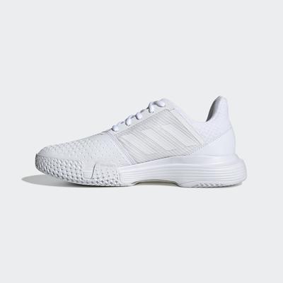 Adidas Womens CourtJam Tennis Shoes - White - main image