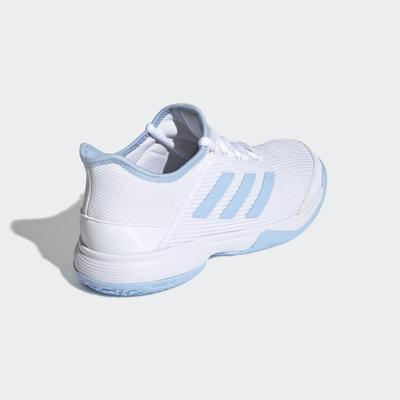 Adidas Kids Adizero Club Tennis Shoes - White/Cloud White - main image