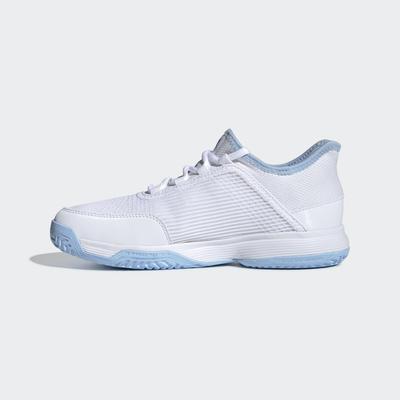 Adidas Kids Adizero Club Tennis Shoes - White/Cloud White - main image
