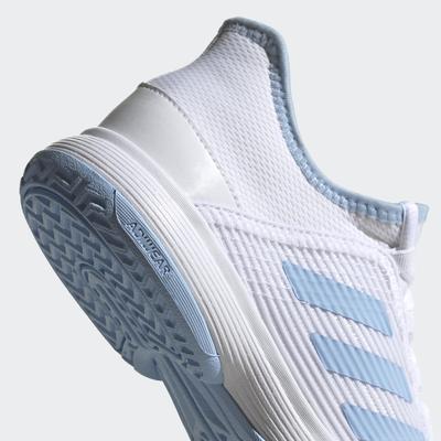Adidas Kids Adizero Club Tennis Shoes - White/Cloud White - main image