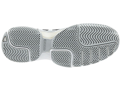 Adidas Womens adiPower Barricade 7.0 Tennis Shoes - White/Black - main image
