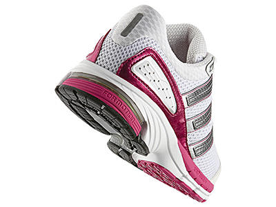 Adidas Womens Response Cushion 21 Shoes - White/Bright Pink/Neo-Iron - main image