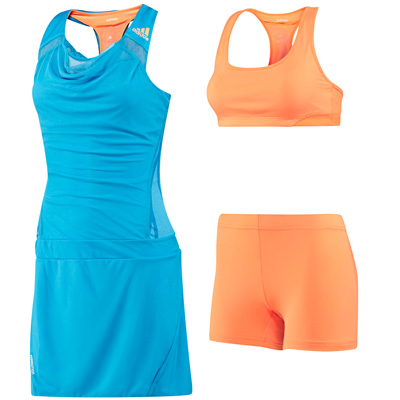 Adidas Womens Adizero Dress - Solar Blue - main image
