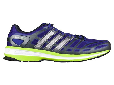 Adidas Womens Sonic Boost Running Shoes - Blast Purple/Electricity - main image