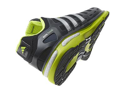 Adidas Mens Sonic Boost Running Shoes - Dark Grey/Lime/Silver - main image